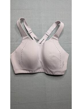 Lululemon Sports Bra Womens 34DD Purple High Support Crossback Yoga Workout
